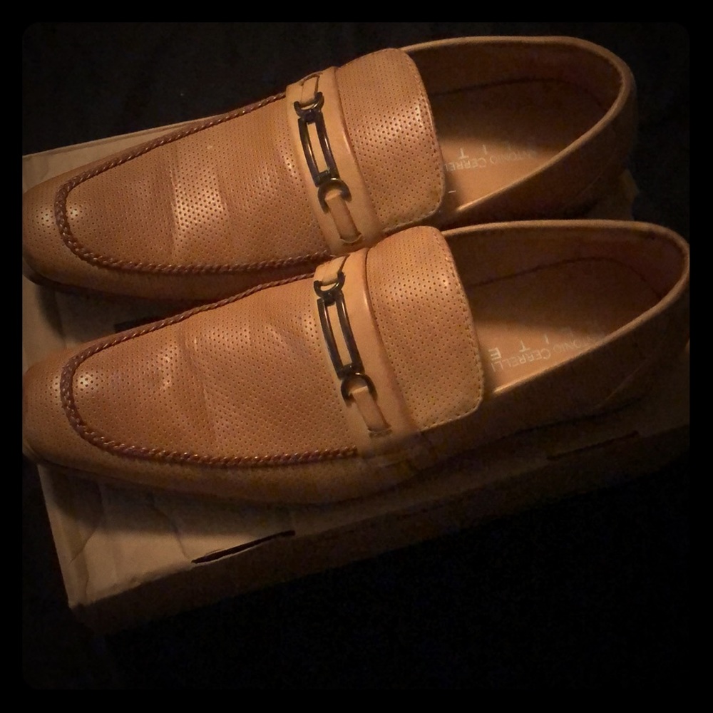 Size 11 Antonio Cerrelli Italian leather shoes